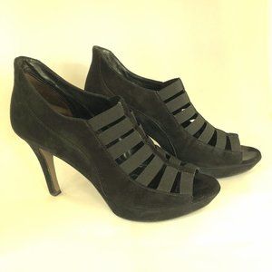 Paul Green Suede "Cher" Platform Heels